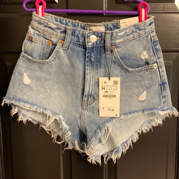Zara Pants - Zara jean shorts!
